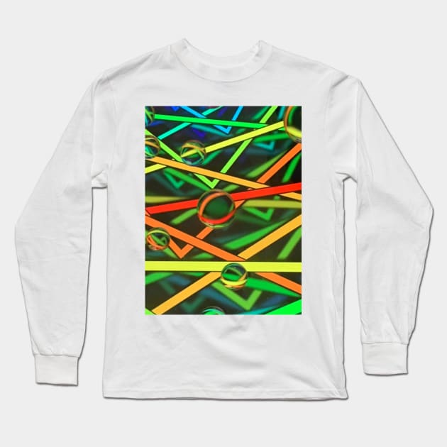 Water Drop 1 Long Sleeve T-Shirt by Ckauzmann